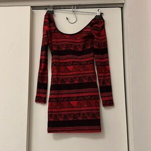 American Apparel tribal print mini dress